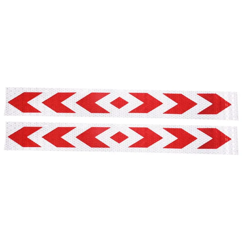 Car Warning Signal Truck Reflective Self-adhesive Tag Red Silver with Arrows in Rectangular Shape Reflective Plastic 2 Pieces
Car Warning Signal Truck Reflective Self-adhesive Tag Red Silver with Arrows in Rectangular Shape Reflective Plastic 2 Pieces