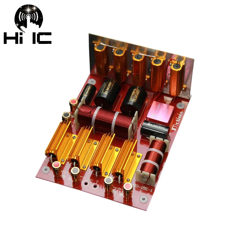 1Pcs Professional Stage Audio 1000W 2 Way HiFi Audio Speaker Frequency Divider Stereo Crossover Filters With Treble Protector
1Pcs Professional Stage Audio 1000W 2 Way HiFi Audio Speaker Frequency Divider Stereo Crossover Filters With Treble Protector