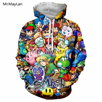 Super Bros 3D Print Pokemon Pikachu Zelda Link Mario Jackets Women/men Punk Streetwear Hoodie Unisex Modis Cool Tracksuits
Super Bros 3D Print Pokemon Pikachu Zelda Link Mario Jackets Women/men Punk Streetwear Hoodie Unisex Modis Cool Tracksuits