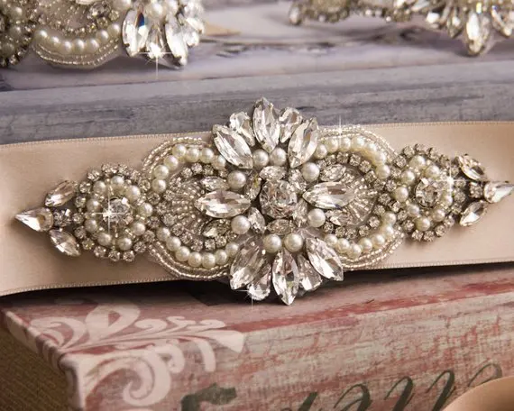 MissRDress Pearls Wedding Belt Silver Crystal Bridal Belt Transparent Rhinestones Bridal Sash For Wedding Event Gown JK844
MissRDress Pearls Wedding Belt Silver Crystal Bridal Belt Transparent Rhinestones Bridal Sash For Wedding Event Gown JK844