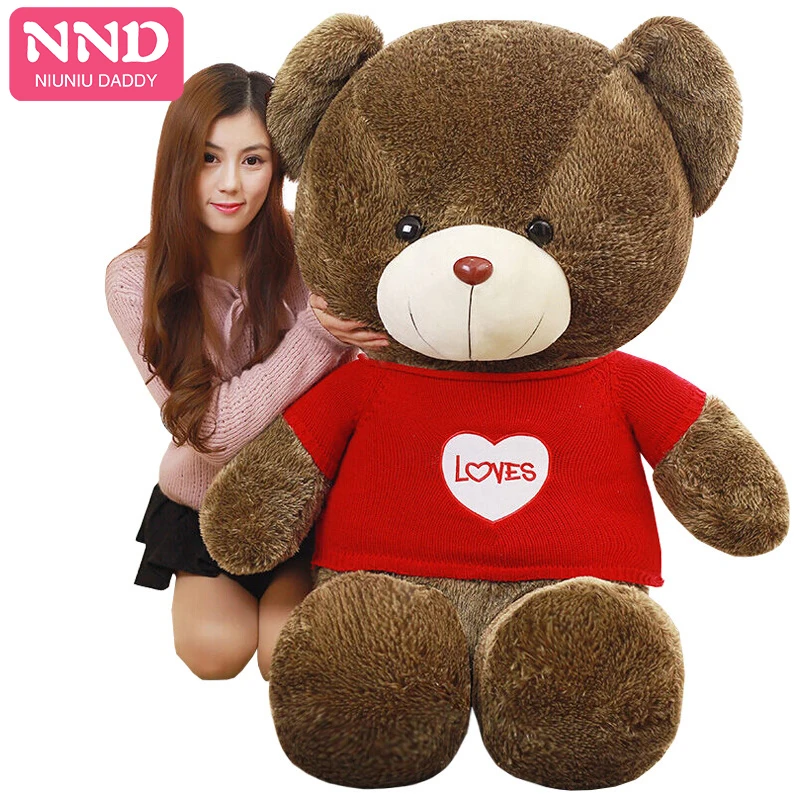60cm to 180cm giant Hedgehogs bear skin toy plush Teddy Bear bearskin plush fabric plush toy with sweater Free shipping
60cm to 180cm giant Hedgehogs bear skin toy plush Teddy Bear bearskin plush fabric plush toy with sweater Free shipping