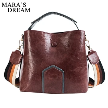 Mara's Dream 2108 Vintage Leather Handbags Solid Color Wide Colorful Shoulder Strap Women Messenger Shoulder Crossbody Handbags
Mara's Dream 2108 Vintage Leather Handbags Solid Color Wide Colorful Shoulder Strap Women Messenger Shoulder Crossbody Handbags