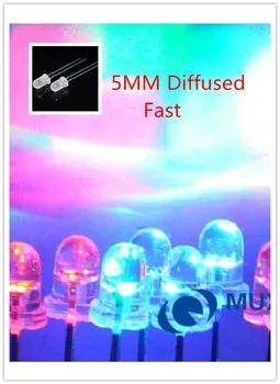 5mm Diffused RGB 50PCS Rainbow Fast Flashing Flash Red Green Blue LED Leds milky white lens 
5mm Diffused RGB 50PCS Rainbow Fast Flashing Flash Red Green Blue LED Leds milky white lens