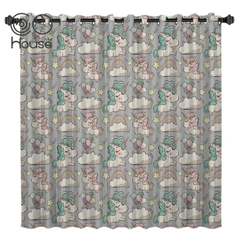 COCOHouse Cute Unicorn Rainbow White Clouds Room Curtains Large Window Window Curtains Dark Window Blinds Curtains Bathroom Out
COCOHouse Cute Unicorn Rainbow White Clouds Room Curtains Large Window Window Curtains Dark Window Blinds Curtains Bathroom Out