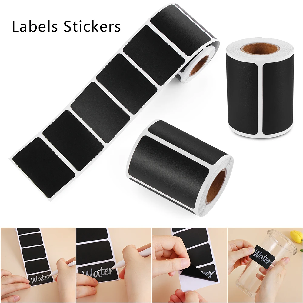 300pcs/roll Waterproof Label Stickers Chalkboard Kitchen Spice Blackboard Labels Stickers Home Jam Jar Bottle Tags Marker Pen
300pcs/roll Waterproof Label Stickers Chalkboard Kitchen Spice Blackboard Labels Stickers Home Jam Jar Bottle Tags Marker Pen