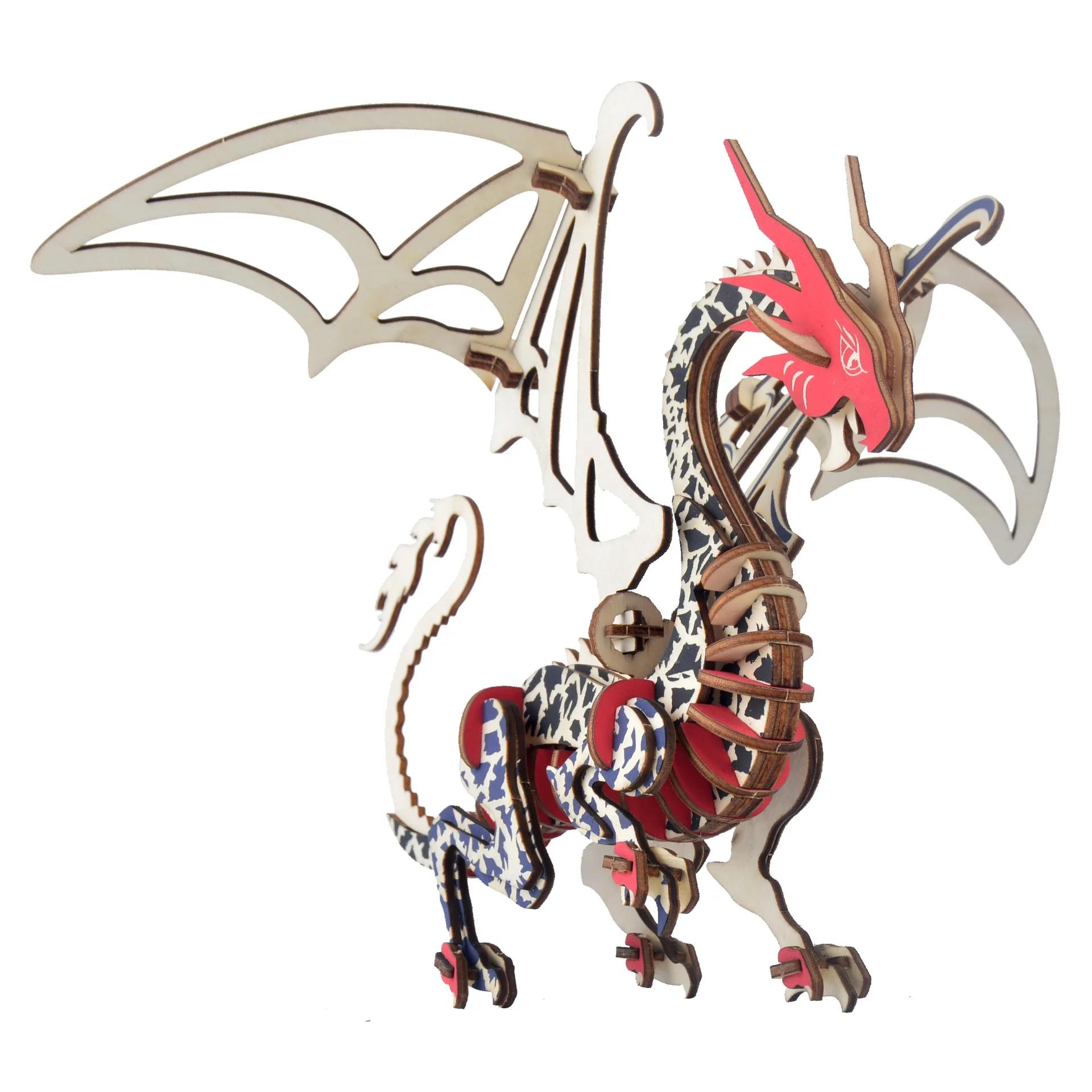 DIY 3D Wooden Puzzle Woodcraft Assembly Kit Dragon Laser Cutting Wood Toys For Christmas Gift 1463
DIY 3D Wooden Puzzle Woodcraft Assembly Kit Dragon Laser Cutting Wood Toys For Christmas Gift 1463