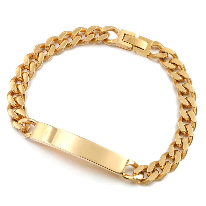 CHIMDOU New Style Cool ID Men Bracelet Jewelry Stainless Steel Bracelet Chain Party Christmas Jewelry,4 color , armband
CHIMDOU New Style Cool ID Men Bracelet Jewelry Stainless Steel Bracelet Chain Party Christmas Jewelry,4 color , armband