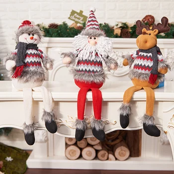 1PCS Christmas Decorations For Home Sitting Posture Santa Claus Doll Ornaments Party Layout New Year Toys Xmas Gift For Children
1PCS Christmas Decorations For Home Sitting Posture Santa Claus Doll Ornaments Party Layout New Year Toys Xmas Gift For Children