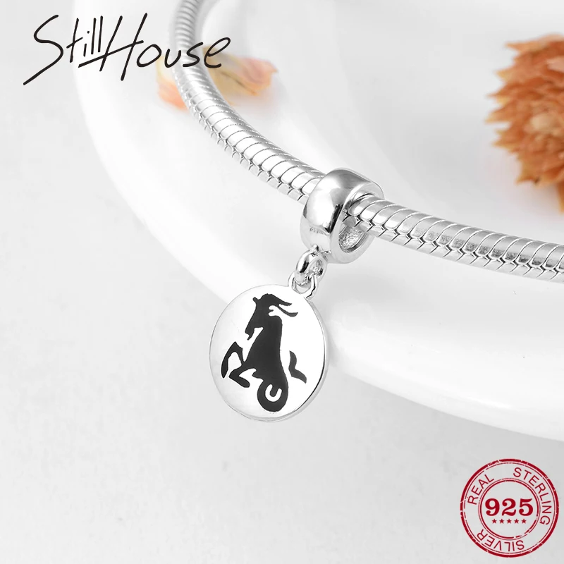 12 Constellation 925 Sterling Silve Capricorn Charms fine Pendants beads Fit Original Pandora Charm Bracelet Jewelry making
12 Constellation 925 Sterling Silve Capricorn Charms fine Pendants beads Fit Original Pandora Charm Bracelet Jewelry making