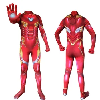 Avengers Endgame Costume Iron Man Cosplay Captain America Adult Ironman Suit Halloween Kids Zentai Jumpsuit Tony Stark Bodysuit
Avengers Endgame Costume Iron Man Cosplay Captain America Adult Ironman Suit Halloween Kids Zentai Jumpsuit Tony Stark Bodysuit