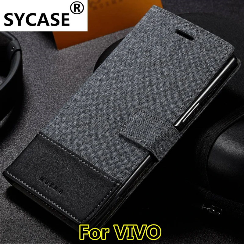 SYCASE для естественных Xplay6 X9 плюс V5 Роскошный кошелек сальто PU кожа сотового
