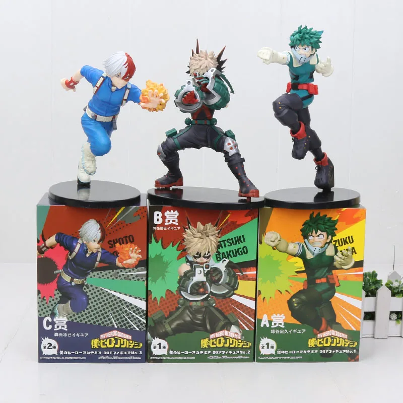 Japan Anime My Hero Academia Ground Zero Bakugou Katsuki Midoriya Izuku Todoroki Shoto PVC action figure toys 16cm
Japan Anime My Hero Academia Ground Zero Bakugou Katsuki Midoriya Izuku Todoroki Shoto PVC action figure toys 16cm