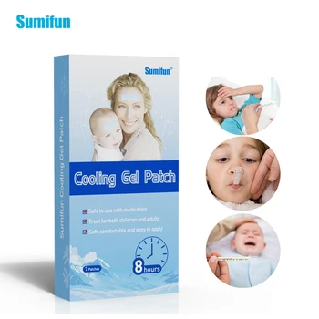 Sumifun Newest Baby Fever Patch 7Pieces/Box Cooling Gel Sheet for Headache Pain Relief Bring Fever Down Patch K03701
Sumifun Newest Baby Fever Patch 7Pieces/Box Cooling Gel Sheet for Headache Pain Relief Bring Fever Down Patch K03701