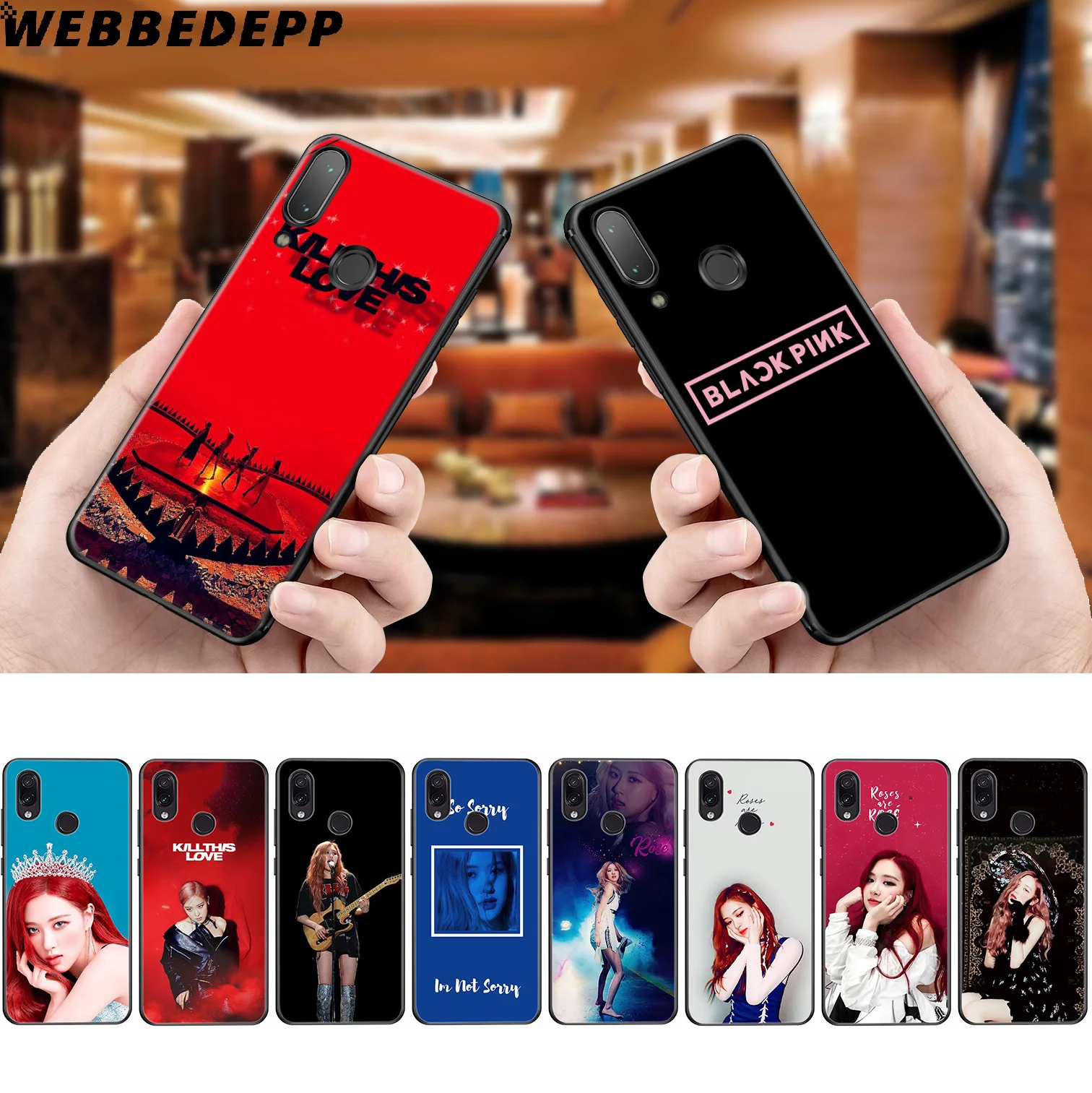 WEBBEDEPP Blackpink Rose Kpop Soft Case for Xiaomi Redmi K20 7A 4A 4X 5 5A 6 6A S2 Note 8 4 4X 5 6 5A 7 Pro Plus Prime
WEBBEDEPP Blackpink Rose Kpop Soft Case for Xiaomi Redmi K20 7A 4A 4X 5 5A 6 6A S2 Note 8 4 4X 5 6 5A 7 Pro Plus Prime