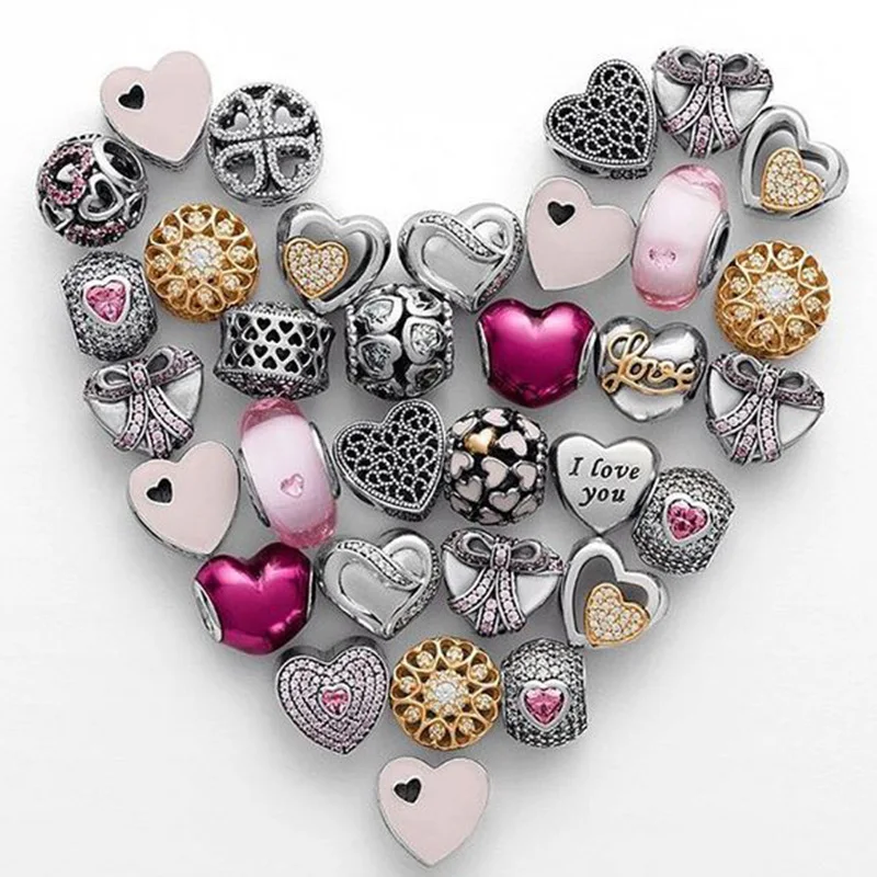 EDELL Sweetie Baby Pink Wonderful Love Charm Heart In My Heart 925 Silver Pando Enamel Red String Charm Diy Beads.
EDELL Sweetie Baby Pink Wonderful Love Charm Heart In My Heart 925 Silver Pando Enamel Red String Charm Diy Beads.