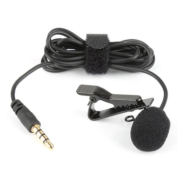 Clip-on Lavalier Microphone 3.5mm Jack Mini Wired Condenser Microphone Mic yaka mikrofonu for Smartphones Laptop micro cravate
Clip-on Lavalier Microphone 3.5mm Jack Mini Wired Condenser Microphone Mic yaka mikrofonu for Smartphones Laptop micro cravate