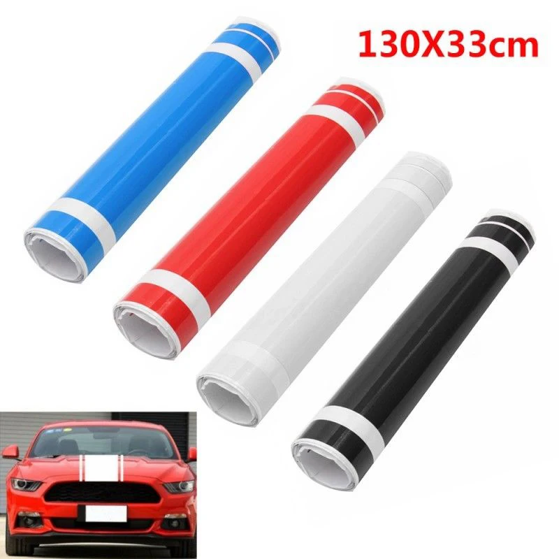 Car DIY Decoration 1pc Car Truck Hood Dual Racing Stripes 33.5x130cm Graphics Vinyl Sticker Decal Mayitr
Car DIY Decoration 1pc Car Truck Hood Dual Racing Stripes 33.5x130cm Graphics Vinyl Sticker Decal Mayitr
