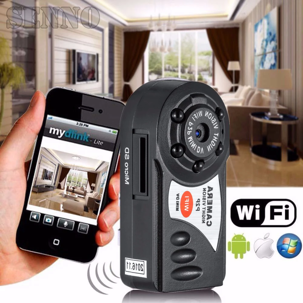 The Smallest Camera 480P DVR Wireless Mini Wifi IP Camera Video Recorder Infrared Night Vision IR Camera
The Smallest Camera 480P DVR Wireless Mini Wifi IP Camera Video Recorder Infrared Night Vision IR Camera