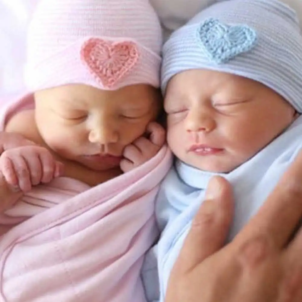 Newborn Baby Girl Boy Beanie Hat With Love Cotton Soft Hospital Infant Soft Knitted Striped Caps Baby Toddler Warm Hat
Newborn Baby Girl Boy Beanie Hat With Love Cotton Soft Hospital Infant Soft Knitted Striped Caps Baby Toddler Warm Hat