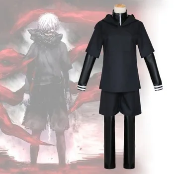 Mens Japanese Anime Tokyo Ghouls II Ken Kaneki Ken Hoodie Cosplay Costume Pleather Suit
Mens Japanese Anime Tokyo Ghouls II Ken Kaneki Ken Hoodie Cosplay Costume Pleather Suit