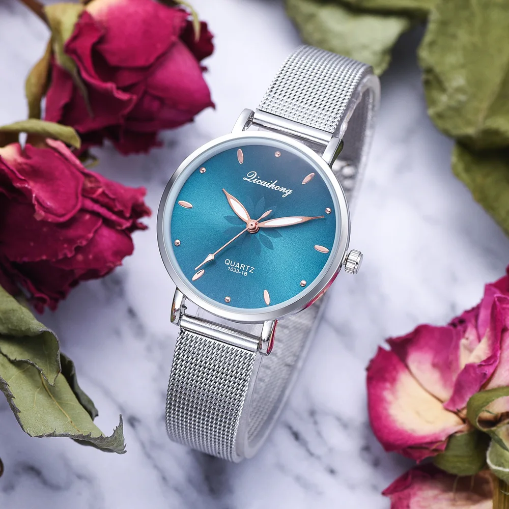 2019 Popular Women's Watch Luxury Silver Pink Flowers Dial Stainless Steel Wrist watches Ladies Bracelet Clock Fashion Girl Gift
2019 Popular Women's Watch Luxury Silver Pink Flowers Dial Stainless Steel Wrist watches Ladies Bracelet Clock Fashion Girl Gift