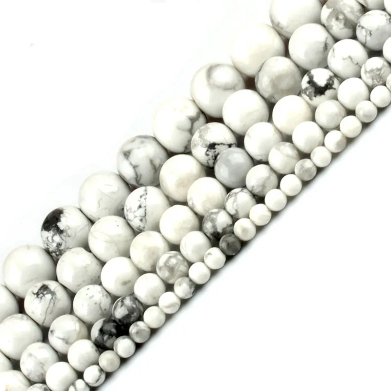 Wholesale natural stone beads white stone beads jewelry production 15.5 inches select size 4 6 8 10 12 mmDIY production
Wholesale natural stone beads white stone beads jewelry production 15.5 inches select size 4 6 8 10 12 mmDIY production