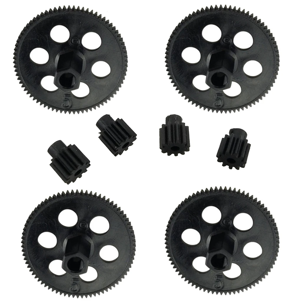 8 Pieces Four-axle Aircraft Main Shaft Gear 2-Type Teeth for Visuo XS809 XS809HW XS809HC RC Helicopter Parts