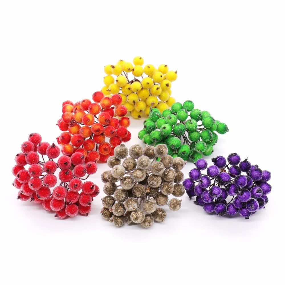 Wedding decoration Frosted Fruit Berry Holly Artificial Flowers Christmas DIY decorations table decoration tree decorations
Wedding decoration Frosted Fruit Berry Holly Artificial Flowers Christmas DIY decorations table decoration tree decorations
