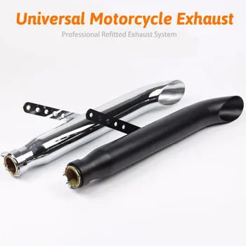 Universal 39-46mm Retro Electroplating chrome Motorcycle Muffler Exhaust Pipe Vertical Vintage Pressure Case
Universal 39-46mm Retro Electroplating chrome Motorcycle Muffler Exhaust Pipe Vertical Vintage Pressure Case