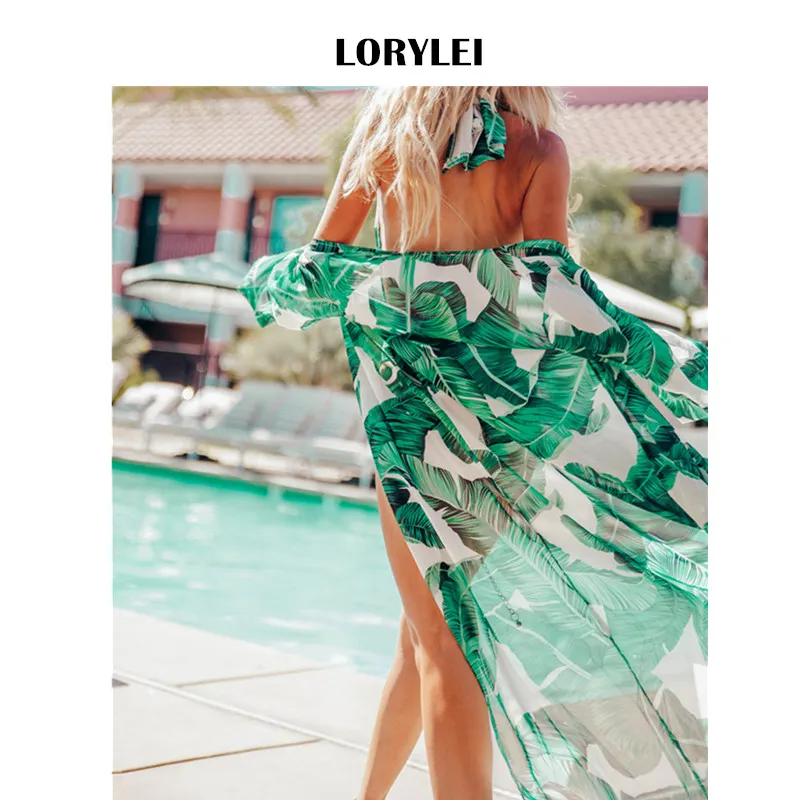 Green Feathers Print Chiffon Kimono Cardigan For Women Summer Beach Wear Swimsuit Cover Up Sarong Plage Pareo Beach Tunic N635
Green Feathers Print Chiffon Kimono Cardigan For Women Summer Beach Wear Swimsuit Cover Up Sarong Plage Pareo Beach Tunic N635