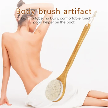Natural Horse Hair Bath Brush Dry Skin Long Wooden Handle Exfoliation Brush Massager Bath Shower Scrubber Promote Sleep Softness
Natural Horse Hair Bath Brush Dry Skin Long Wooden Handle Exfoliation Brush Massager Bath Shower Scrubber Promote Sleep Softness