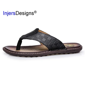 2019 new the first layer of leather handmade men's sandals summer beach slippers flip-flops Slippers large size 38-46
2019 new the first layer of leather handmade men's sandals summer beach slippers flip-flops Slippers large size 38-46