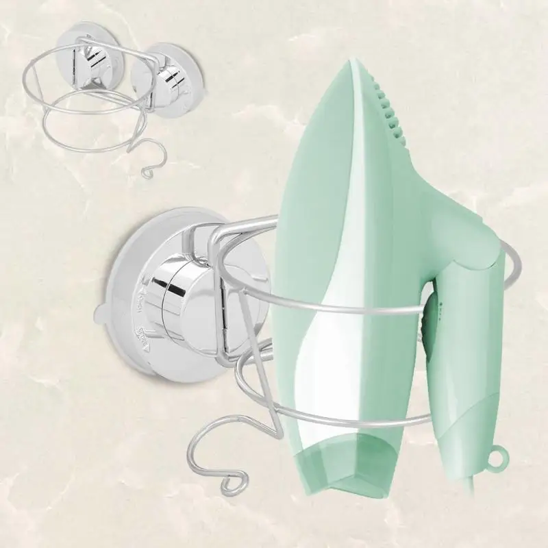 1PC Stainless Steel Wall Shelf Hair Dryer Holder Home Bathroom Suction Cup Wall Mounted Hair Dryer Holder Stand Hanging Rack
1PC Stainless Steel Wall Shelf Hair Dryer Holder Home Bathroom Suction Cup Wall Mounted Hair Dryer Holder Stand Hanging Rack