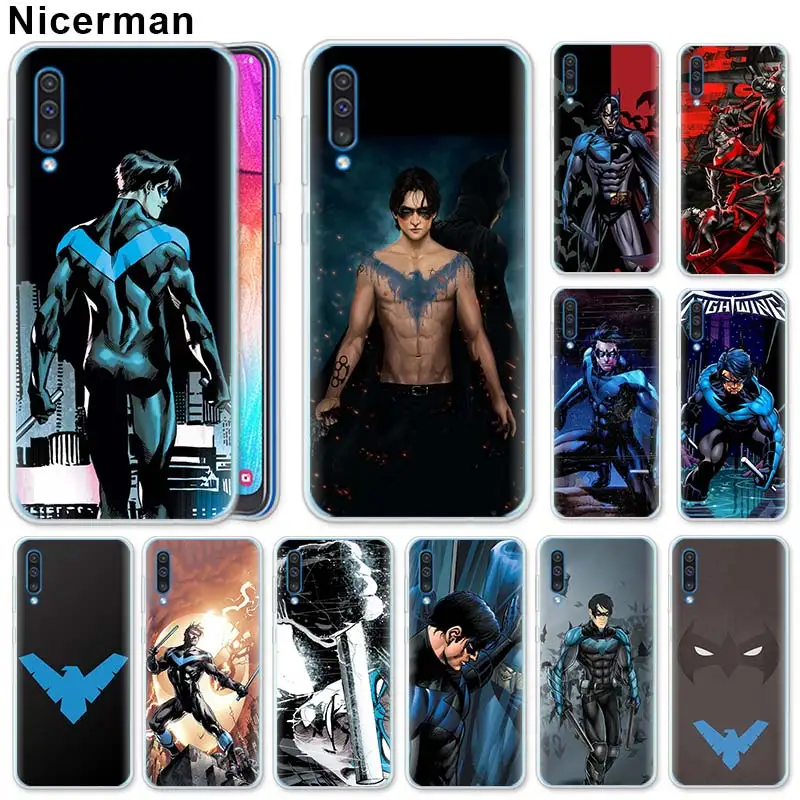 Movies Batman Nightwing Silicone Case for Samsung Galaxy A50 A70 A40 A20e A10 A30 A80 A6 A8 Plus A7 A9 Clear TPU Case
Movies Batman Nightwing Silicone Case for Samsung Galaxy A50 A70 A40 A20e A10 A30 A80 A6 A8 Plus A7 A9 Clear TPU Case