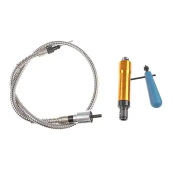 6mm Rotary Angle Grinder Drill Tool Flexible Shaft Fits 0.5-6.5mm Handpiece Aluminum Alloy Set Flexible Shaft
6mm Rotary Angle Grinder Drill Tool Flexible Shaft Fits 0.5-6.5mm Handpiece Aluminum Alloy Set Flexible Shaft
