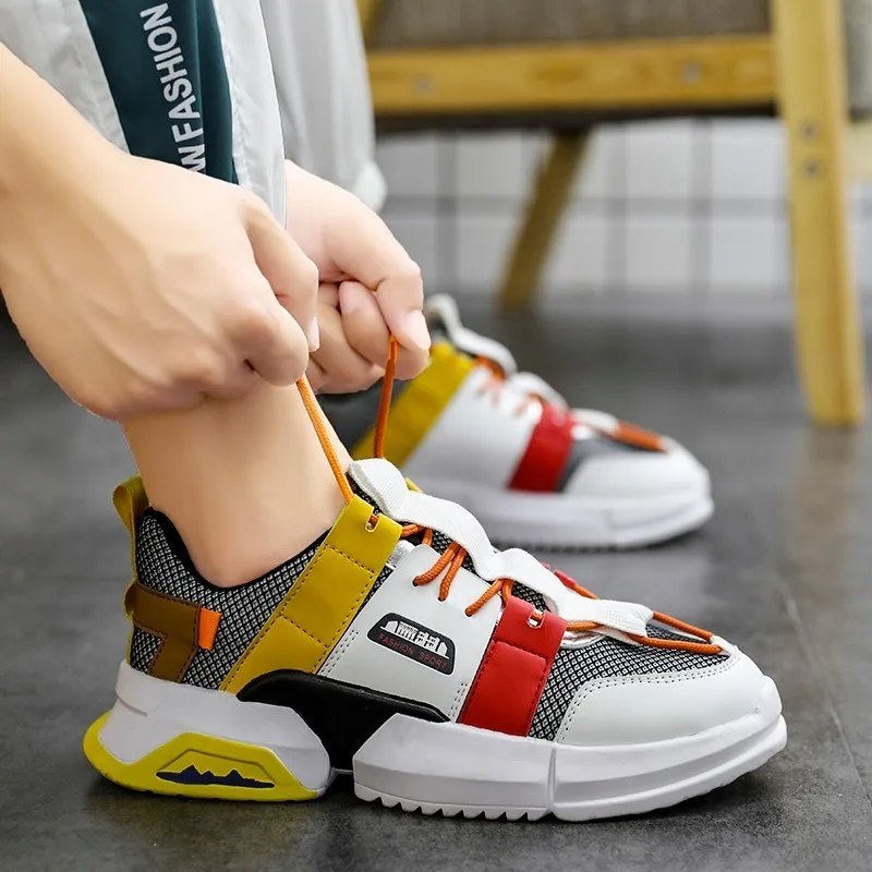 2019 Hot mans Non-slip Comfortable casual shoes Breathable Cushioning Sneakers adult fashion thick bottom Zapatos casuales
2019 Hot mans Non-slip Comfortable casual shoes Breathable Cushioning Sneakers adult fashion thick bottom Zapatos casuales