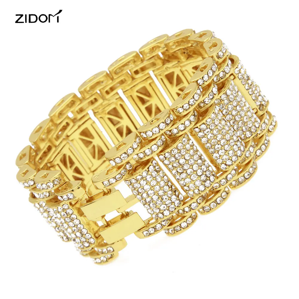 Hiphop iced out bling Men bracelet fashion 3.5cm/20cm long link chain full Rhinestone bracelets Male hip hop jewelry accessories
Hiphop iced out bling Men bracelet fashion 3.5cm/20cm long link chain full Rhinestone bracelets Male hip hop jewelry accessories