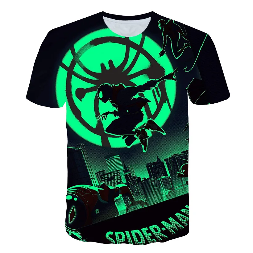 Fashion Popular movie Spider-Man Into the Spider-Verse t shirt men/women 3D print t-shirts Harajuku style tshirt streetwear tops
Fashion Popular movie Spider-Man Into the Spider-Verse t shirt men/women 3D print t-shirts Harajuku style tshirt streetwear tops