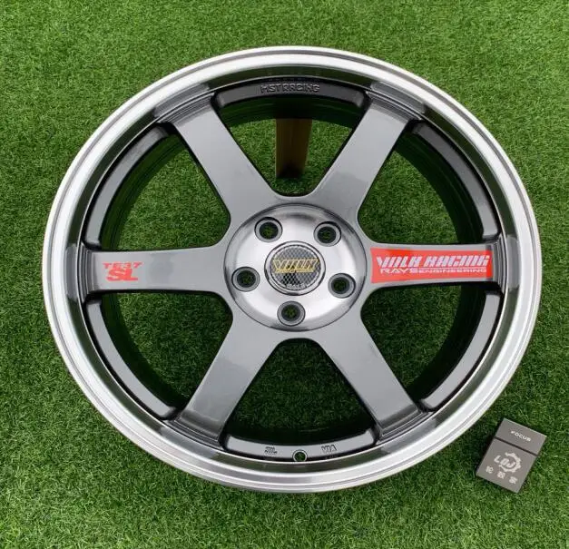 Gunmetal TE 37 SL 19 Inch 19x8.5 19x9.5 5x108 5x112 5X114.3 5x120 Car Alloy Wheel Rims
Gunmetal TE 37 SL 19 Inch 19x8.5 19x9.5 5x108 5x112 5X114.3 5x120 Car Alloy Wheel Rims