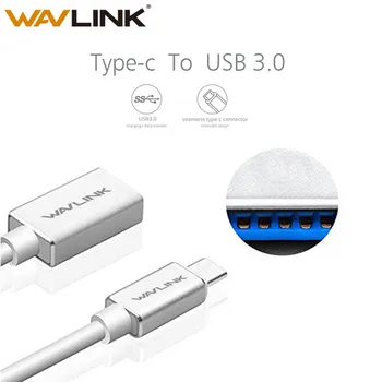 Wavlink USB Type C Cable Mini Smart USB 3.1Type C Male to USB 3.0 Type A Female OTG Data Connector Cable Adapter Superspeed
Wavlink USB Type C Cable Mini Smart USB 3.1Type C Male to USB 3.0 Type A Female OTG Data Connector Cable Adapter Superspeed