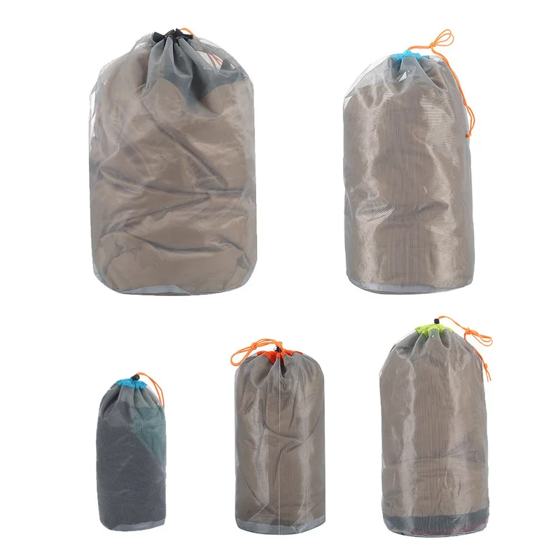 1pc Laundry Outdoor Bag Ultralight Mesh Stuff Sack Camping Sports Drawstring Storage Bag Hiking Tools Climbing Drawstring Bag
1pc Laundry Outdoor Bag Ultralight Mesh Stuff Sack Camping Sports Drawstring Storage Bag Hiking Tools Climbing Drawstring Bag
