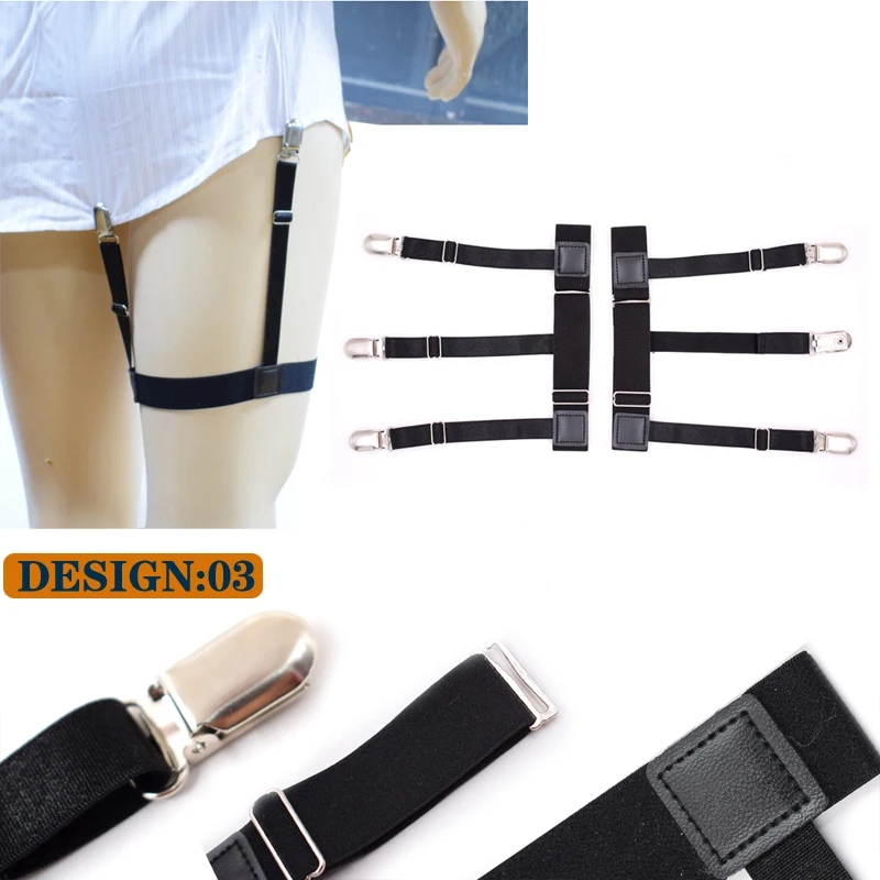 Men's Shirt Stays Garters Elastic Nylon Adjustable Shirt Holders Crease-Resistance Belt Suspenders
Men's Shirt Stays Garters Elastic Nylon Adjustable Shirt Holders Crease-Resistance Belt Suspenders
