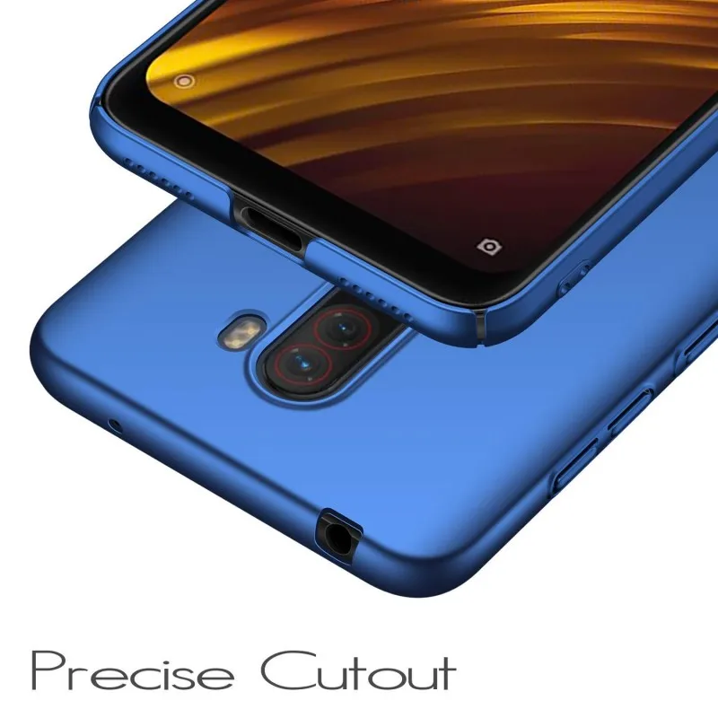 Case For Xiaomi Pocophone F1 Cover Slim Shockproof 360 Full Body Hard Plastic Case for Pocophone POCO F1 Cover Fundas Shell (10)