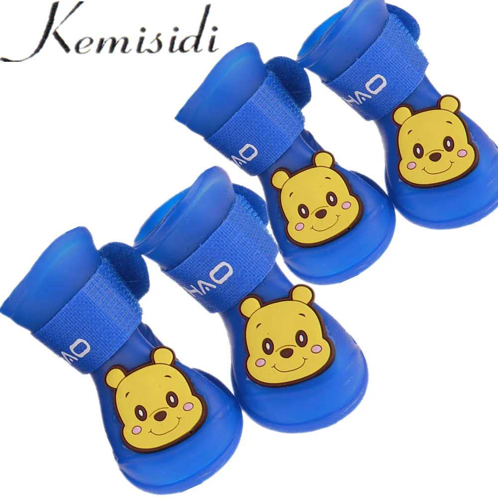 KEMISIDI Store Pet Boots PU Silica Gel Waterproof Dog Shoes Dog's Non-Slip Bottom Shoess Bear Pattern Size S-XXL 7 Color Choose
KEMISIDI Store Pet Boots PU Silica Gel Waterproof Dog Shoes Dog's Non-Slip Bottom Shoess Bear Pattern Size S-XXL 7 Color Choose