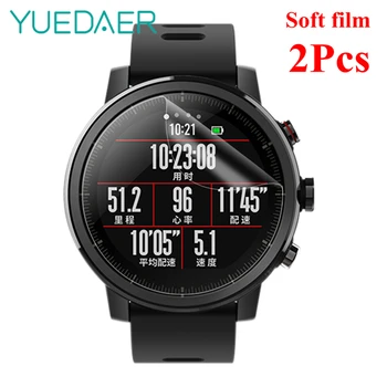 YUEDAER 2Pcs Soft Film For Xiaomi Amazfit Stratos 2 Screen Protector Not Tempered Glass For Amazfit Stratos2 Screen Cover Film
YUEDAER 2Pcs Soft Film For Xiaomi Amazfit Stratos 2 Screen Protector Not Tempered Glass For Amazfit Stratos2 Screen Cover Film