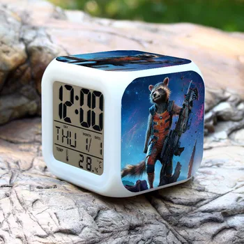 Marvel Guardians Of the Galaxy 2 Rocket Alarm Clock Figma Anime Vinyl Night Light toys Sleep Light Potted Tree Man Juguetes Toy
Marvel Guardians Of the Galaxy 2 Rocket Alarm Clock Figma Anime Vinyl Night Light toys Sleep Light Potted Tree Man Juguetes Toy