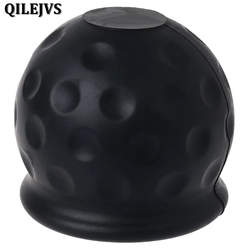 

QILEJVS Universal 50mm Tow Bar Ball Cover Cap Towing Hitch Caravan Trailer Towball Protect