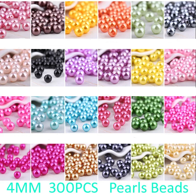Free Shipping 4mm 300pcs 26 colors, ABS Imitation Pearl Round Plastic Beads, Making jewelry diy beads, Jewelry Handmade necklace
Free Shipping 4mm 300pcs 26 colors, ABS Imitation Pearl Round Plastic Beads, Making jewelry diy beads, Jewelry Handmade necklace