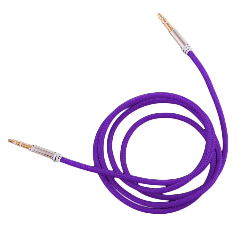 Nylon Braid AUX Cable 3.5mm jack Male to Male Car Aux Auxiliary Jack Stereo Audio Cable for iPhone for iPod
Nylon Braid AUX Cable 3.5mm jack Male to Male Car Aux Auxiliary Jack Stereo Audio Cable for iPhone for iPod