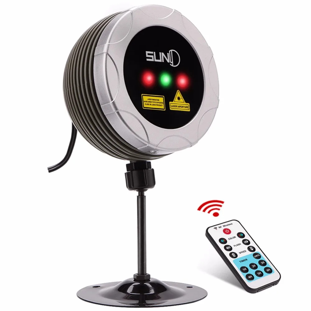 SUNY Christmas Laser Light Decorative Waterproof Projector 16 Christmas Lovely Patterns Red Static Star Laser Lights 3 Apertures
SUNY Christmas Laser Light Decorative Waterproof Projector 16 Christmas Lovely Patterns Red Static Star Laser Lights 3 Apertures